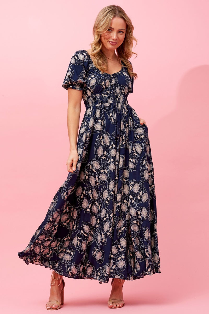 Daisy Floral Maxi Dress