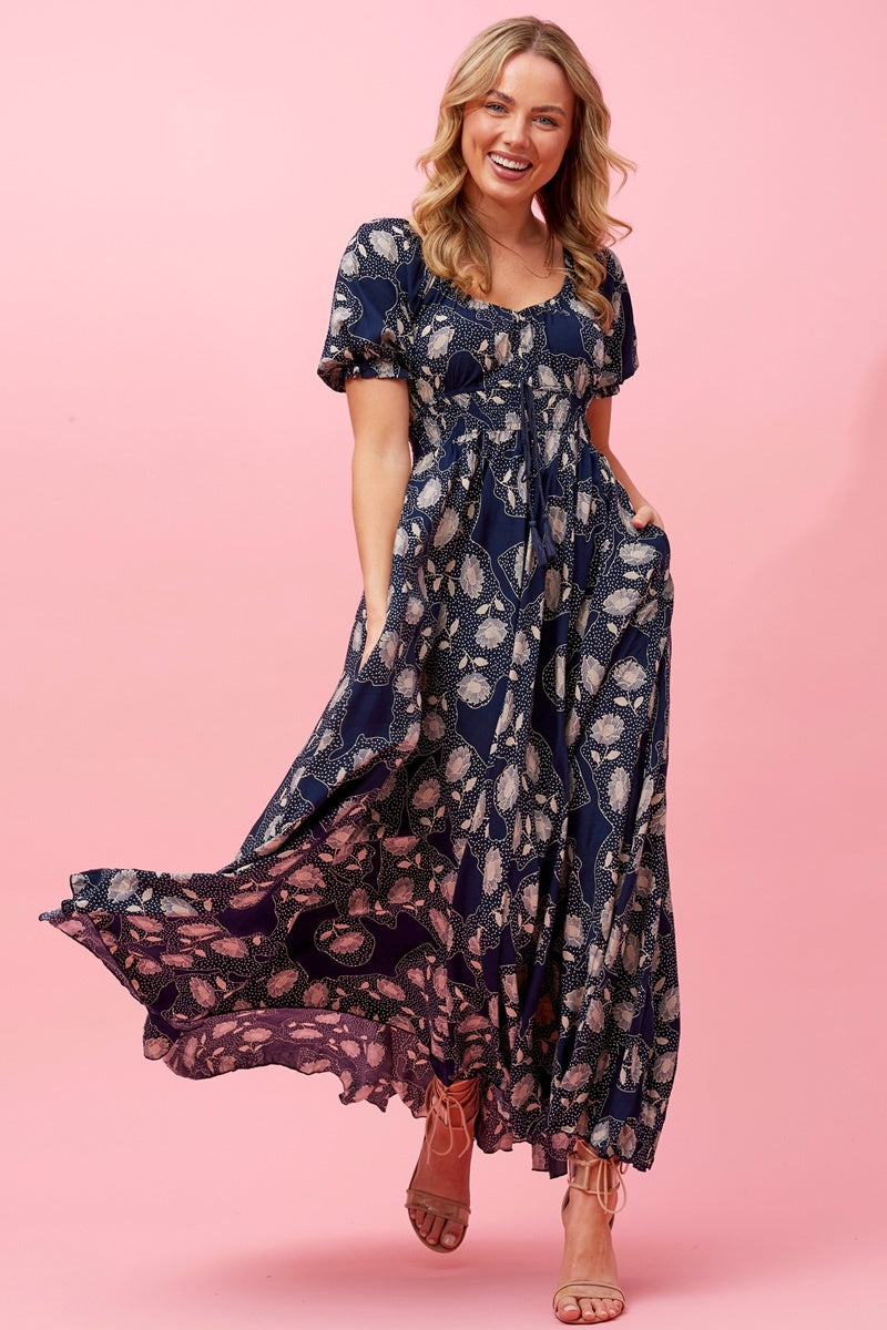 Daisy Floral Maxi Dress
