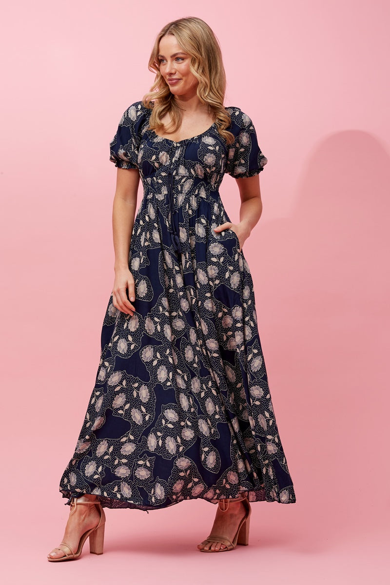 Daisy Floral Maxi Dress