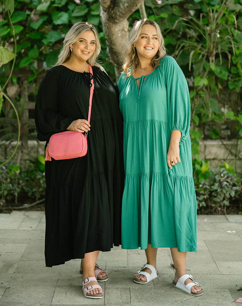 Jackson Dress in Emerald