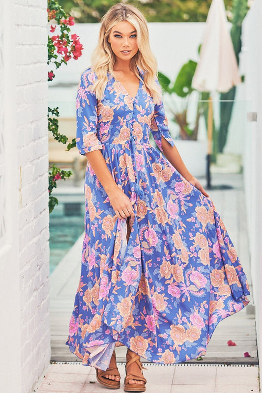 Indiana Maxi Dress in Glastonbury Print